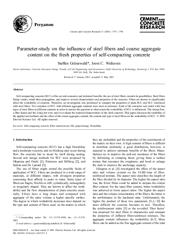 Testing self consolidating concrete image