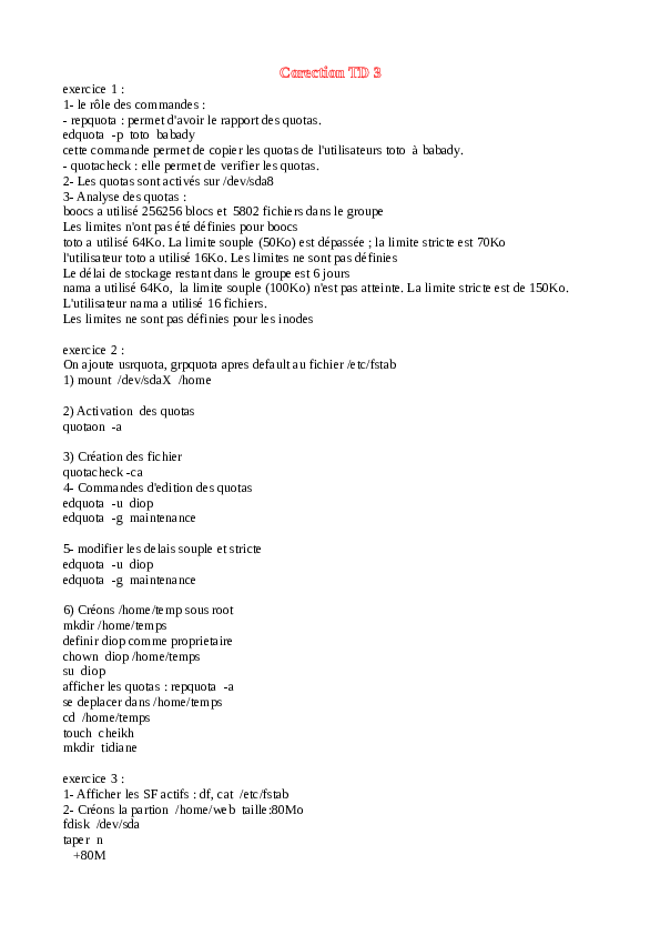(PDF) Corection TD 3