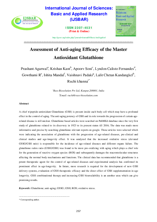(PDF) Research paper published