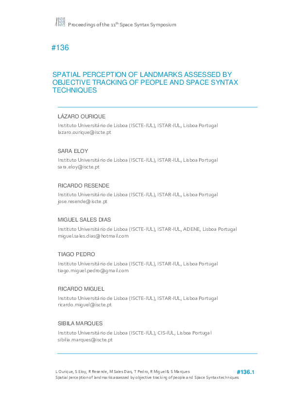 (PDF) Spatial perception of landmarks assessed by objective tracking of ...