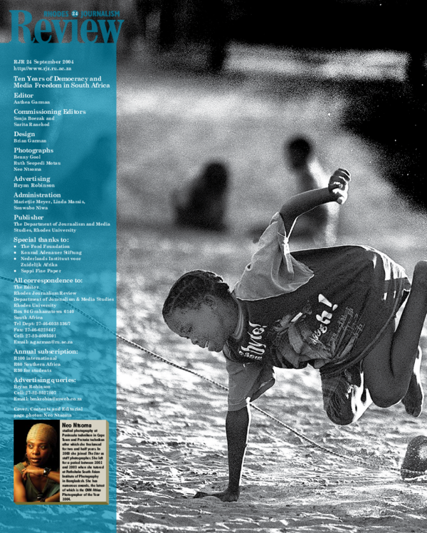(PDF) Ten Years of Democracy and Media Freedom in South Africa