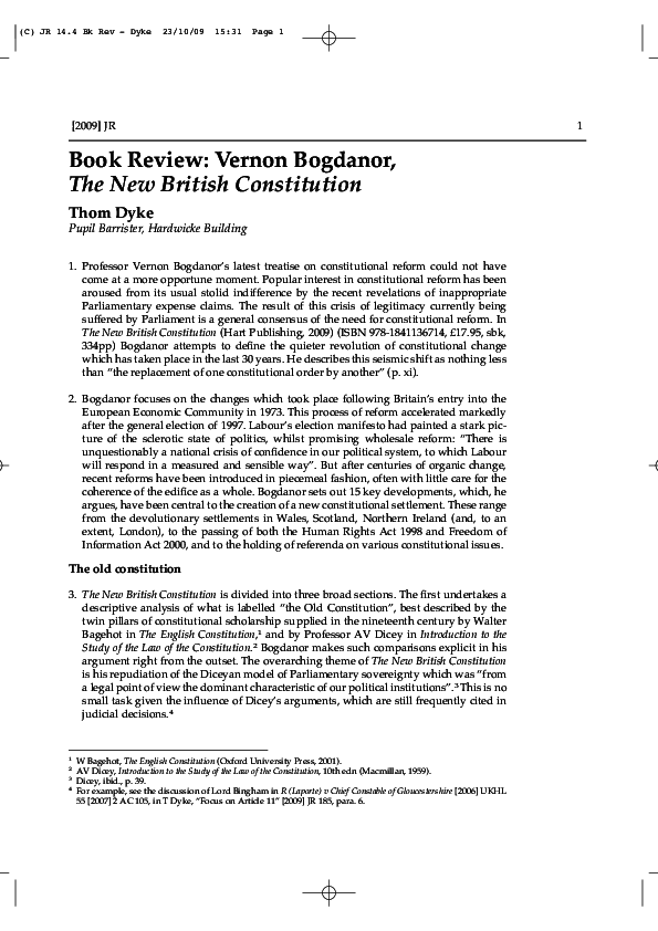 British constitution essays picture