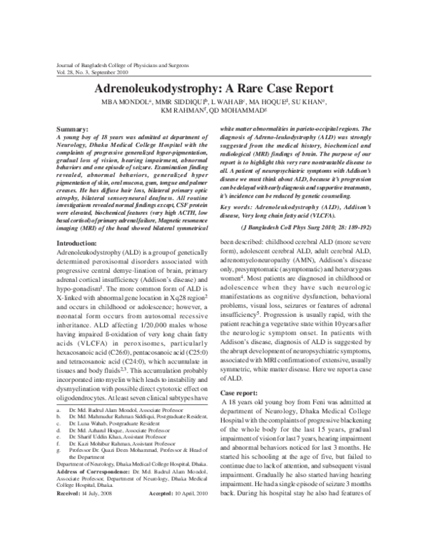 Adrenoleukodystrophy essays 08 picture