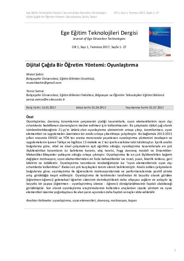(PDF) Instructional Method of Digital Age: Gamification