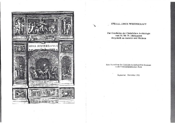 (PDF) KATALOG / Spiegel einer Wissenschaft, Zur Geschichte der
