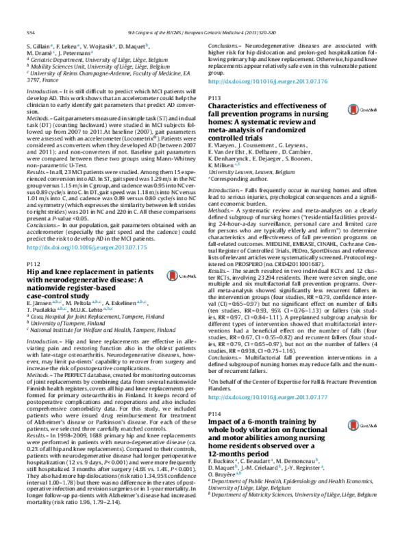 (PDF) Characteristics and effectiveness of fall prevention programs in ...