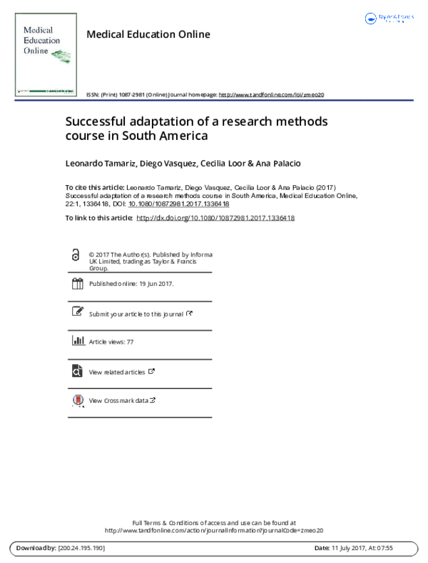 Qualitative research methods course picture
