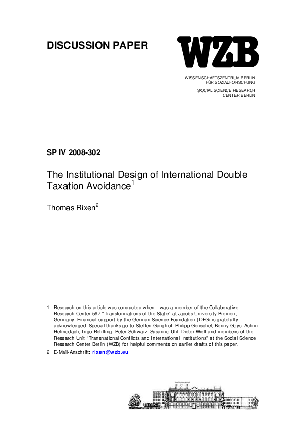 Double tax agreement image