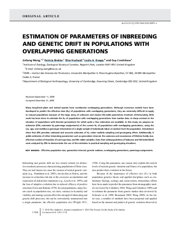 Genetic drift essay picture