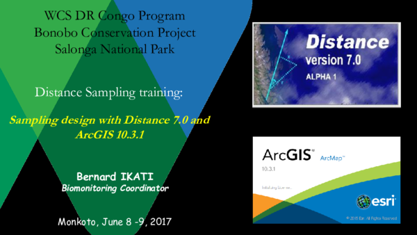 (PDF) Distance Sampling training: Sampling design with Distance 7.0 and ...