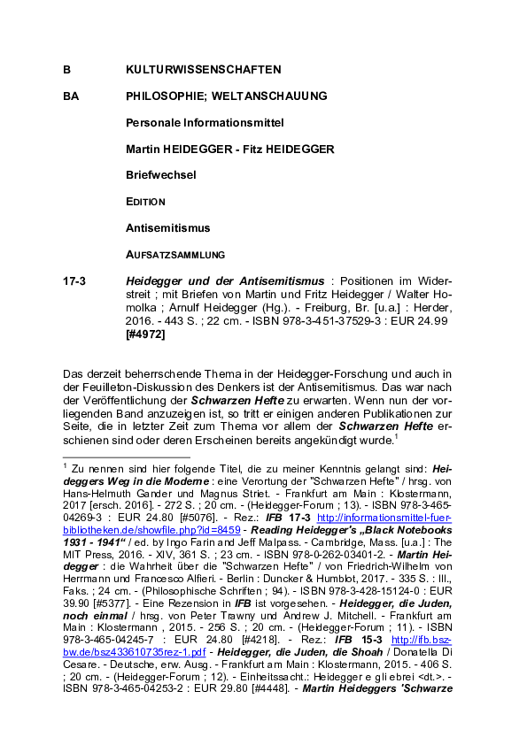 Heidegger Schwarzen Hefte Pdf
