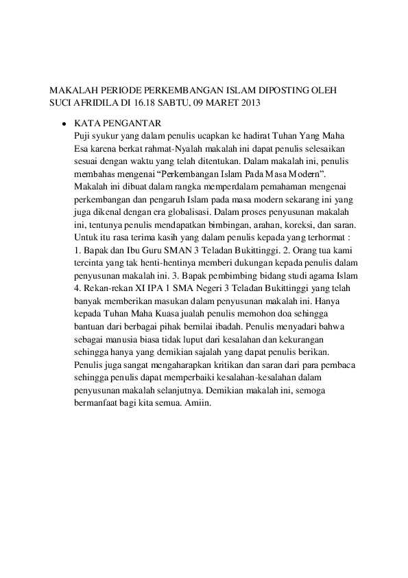 Doc Makalah Agam Islam Gemma Rifa Gemma Rifa Academia Edu