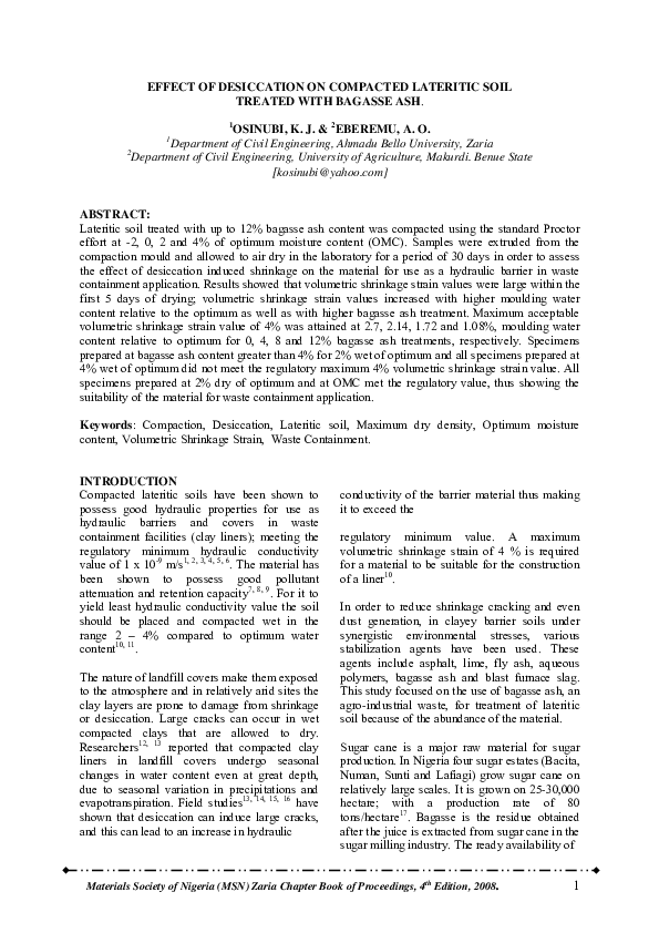 Thesis on desiccation image