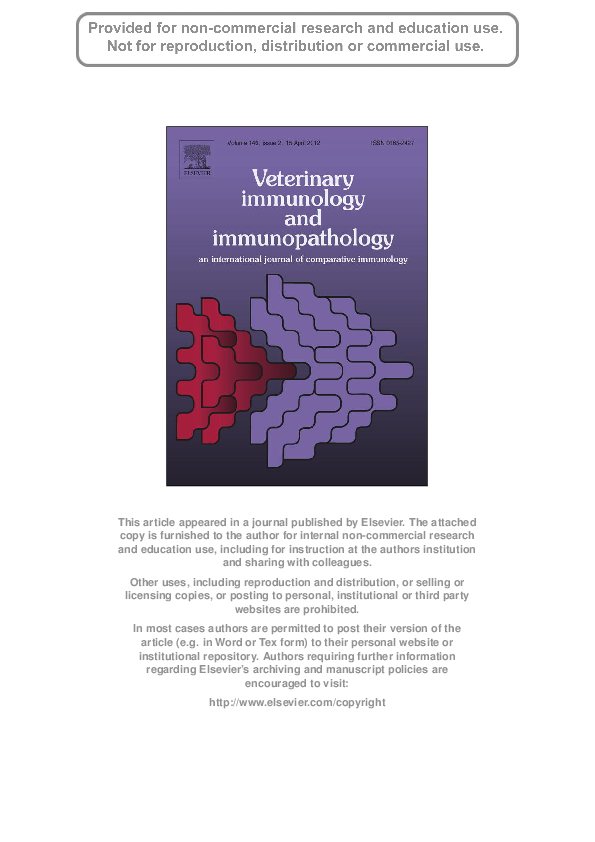 Picture Idea: Pdf In Vitro Assessment Of The Feline Cell Mediated Immune