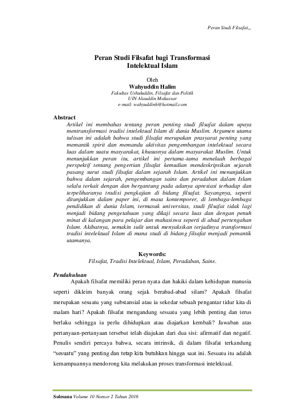 Uin Alauddin Makassar Fakultas Ushuluddin Filsafat Dan Ilmu Politik Academia Edu
