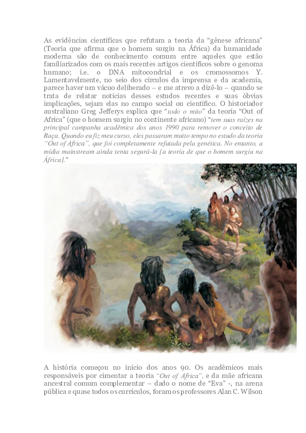 The strict version of the out of africa hypothesis suggests that picture