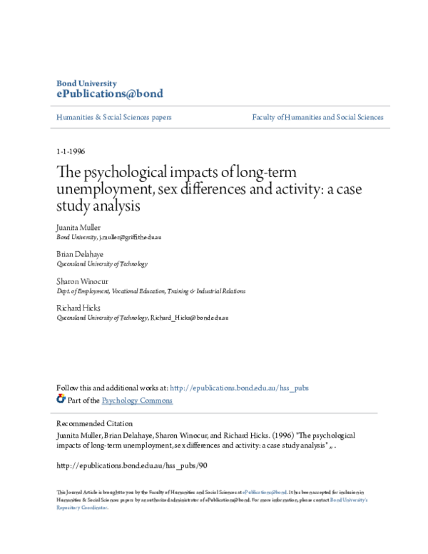 Unemployment essay introduction image
