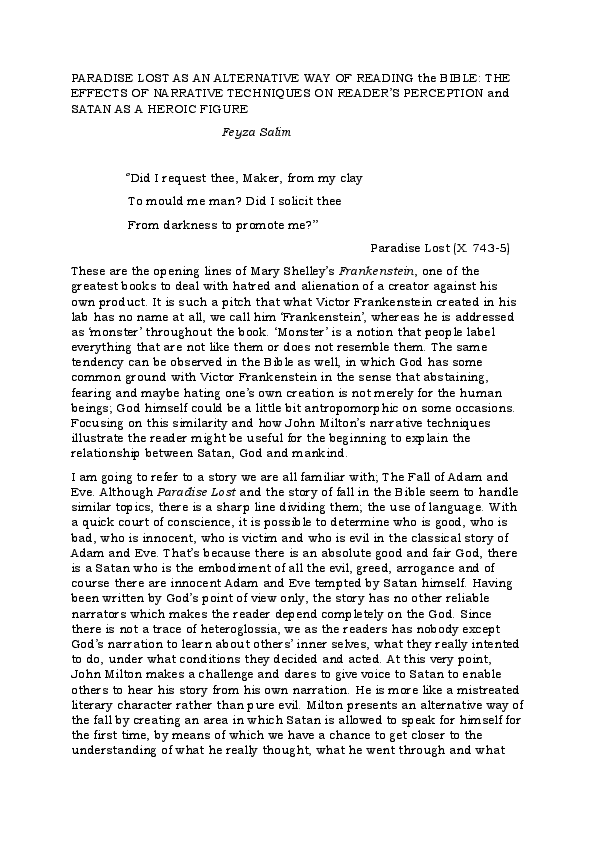 Description of satan's shield and spear with significance picture