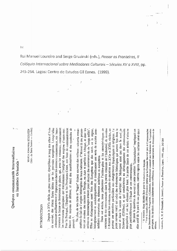 Moluccas Research Papers Academia Edu