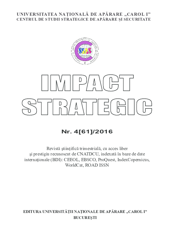 Pdf Stresul Mediului Inconjurător Ca Urmare A Intervenției