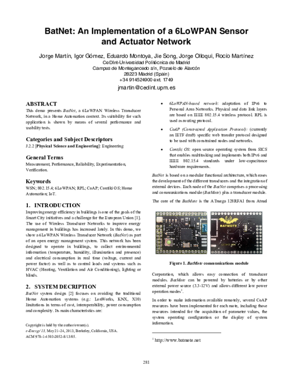 (PDF) BatNet