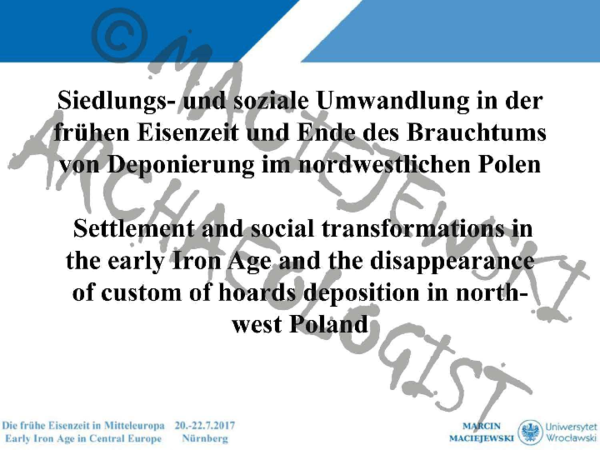 (PDF) Settlement and social transformations in the early Iron Age and ...