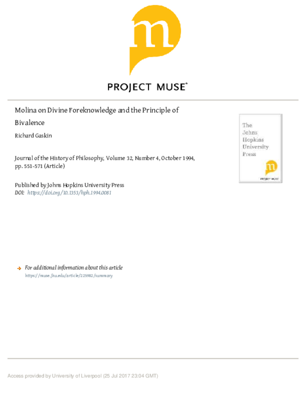 Foreknowledge of god image