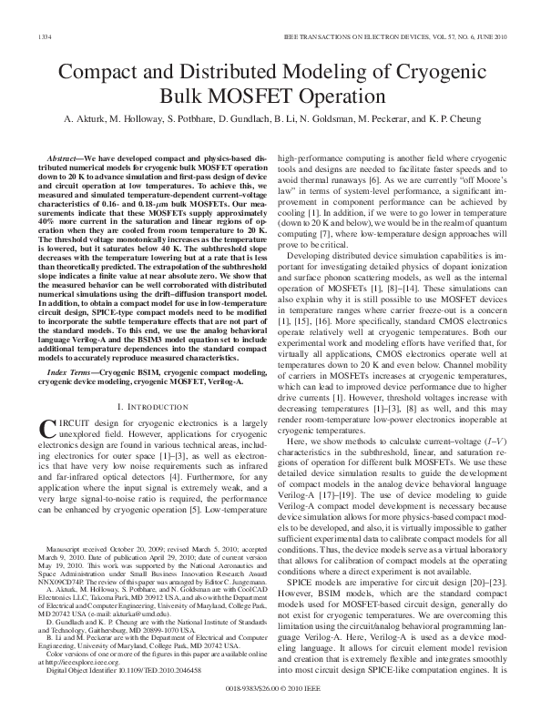 Mosfet Operation Pdf