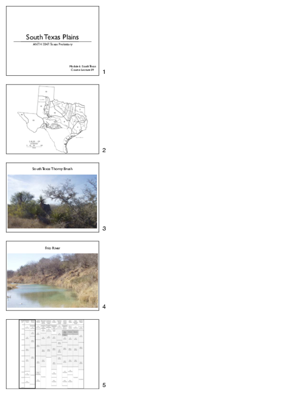 (PDF) South Texas Plains Tonkawa Trading Post Academia.edu