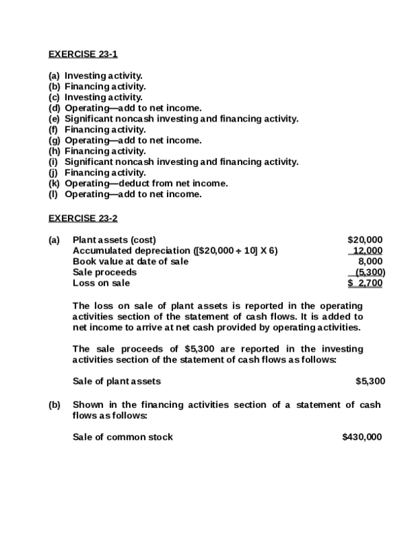 (DOC) EXERCISE 23-1