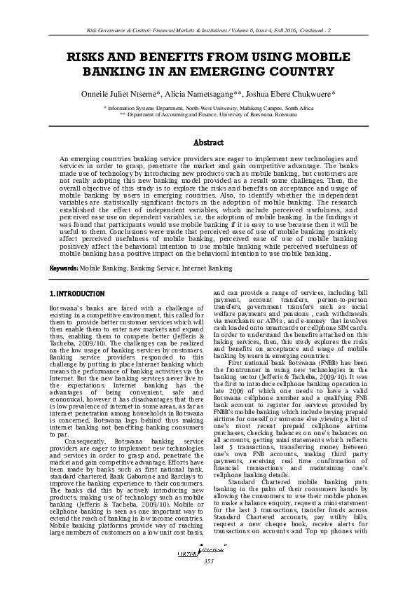 Importance of mobile banking image