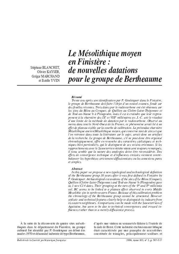 sites pour la datation