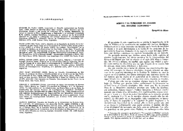 (PDF) Hobbes y la formación del análisis del discurso ideológico ...