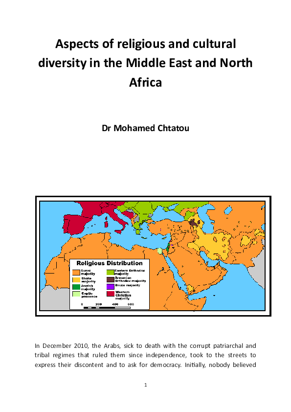 (DOC) Aspects of religious and cultural diversity in the Middle East ...