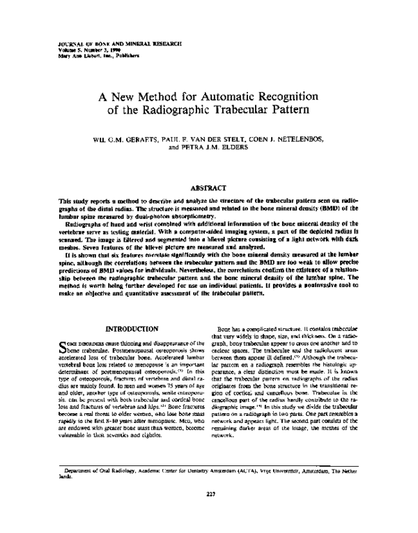 (PDF) A new method for automatic recognition of the radiographic ...