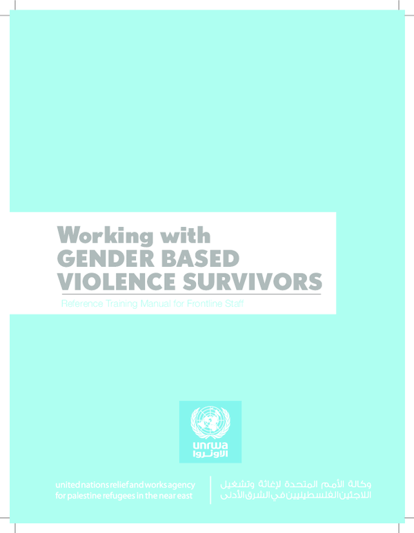 (PDF) Working with Gender Based Violence surViVors Reference Training ...