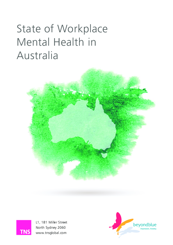 (PDF) State of Workplace Mental Health in Australia