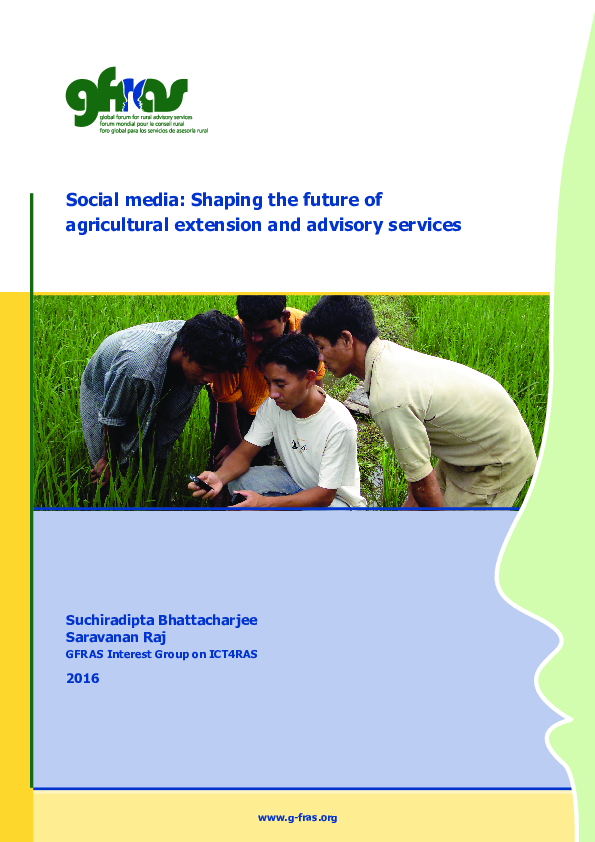 (PDF) Social media: Shaping the future of agricultural extension and ...