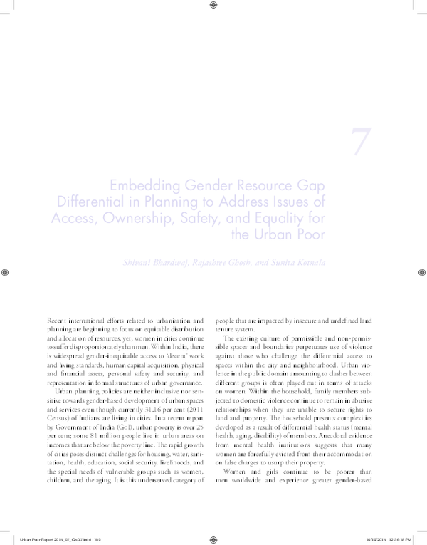 (PDF) Urban Poor Report 2015_07_Ch-07.pdf