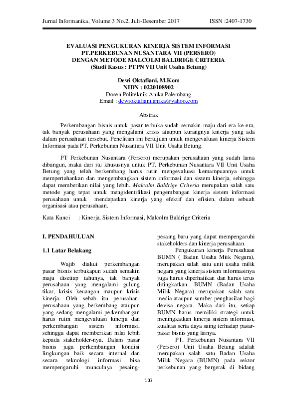 Pengukuran kinerja essay image