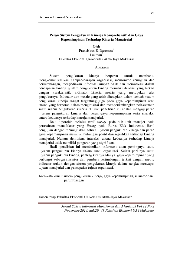 Pengukuran kinerja essay 06 picture