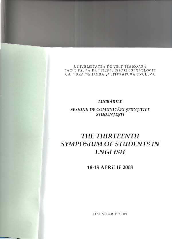 (PDF) The Uncanny of The Man That Was Used Up