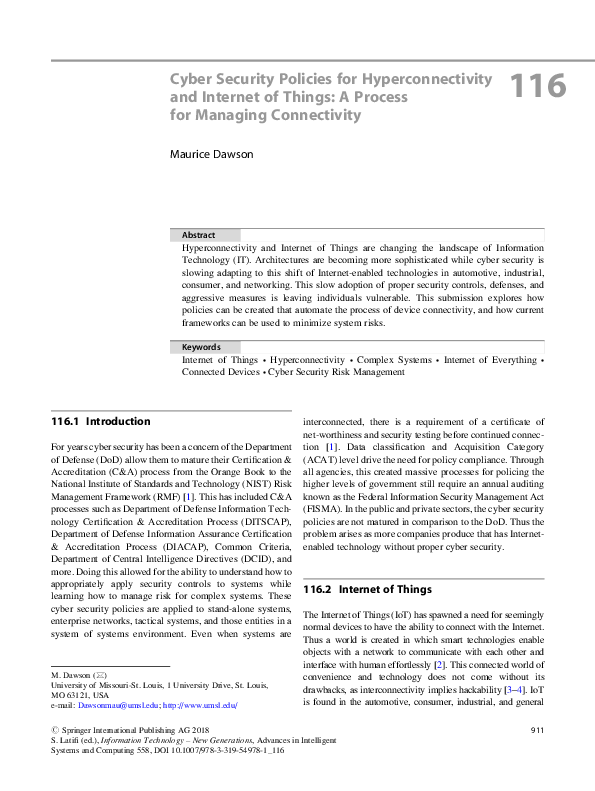 Identifying the Moderating Effect of Hyperconnectivity on the ...
