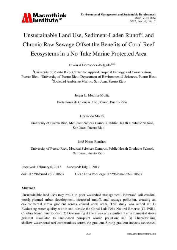 (PDF) Environmental Management and Sustainable Development