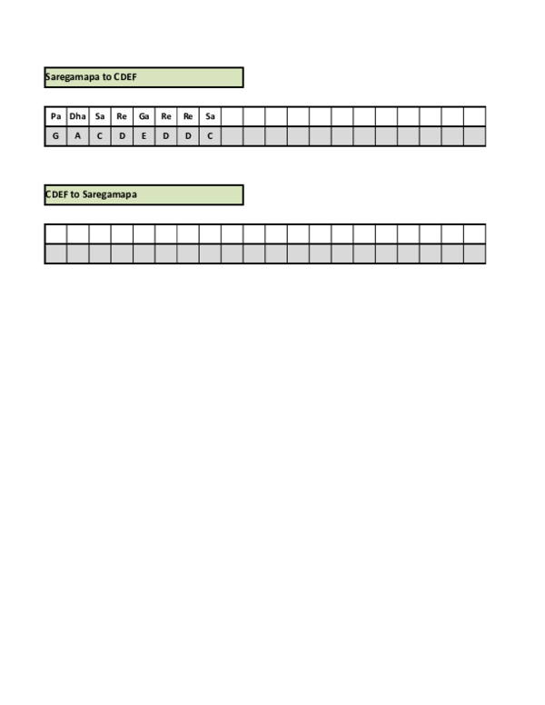 (XLS) Notes Conversion