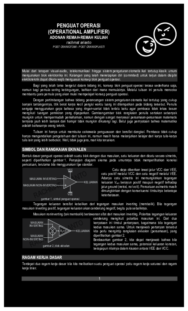 Operational amplifiers textbook pdf image