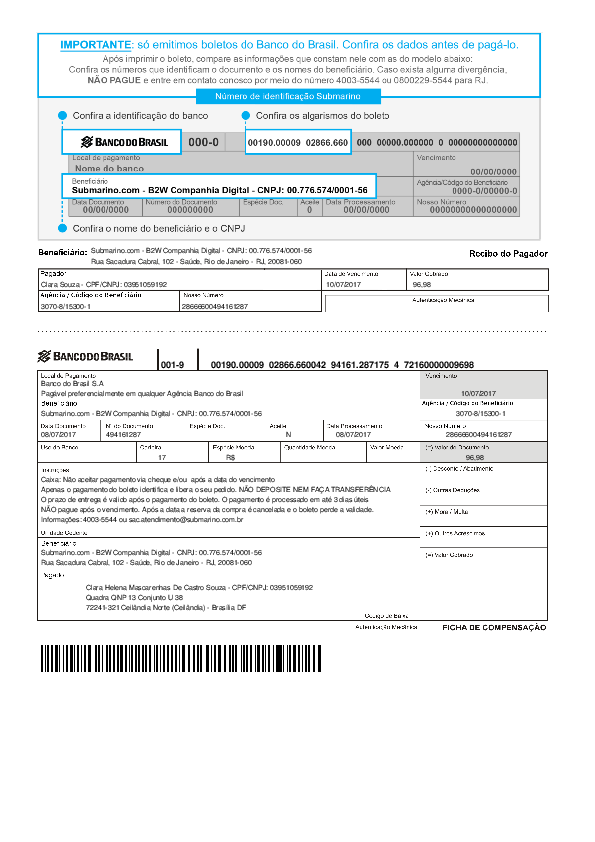 (PDF) Bankslip Clara Helena Academia.edu