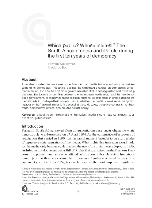 Function of media in society picture