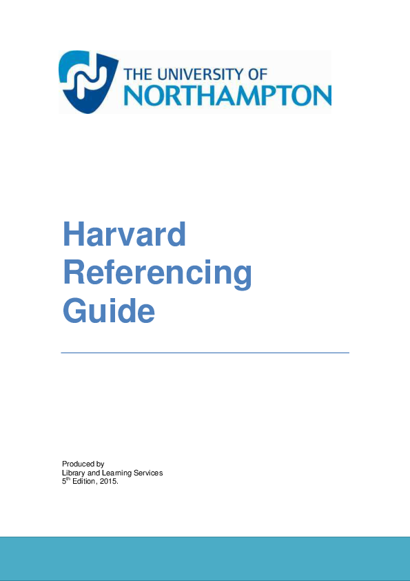 (PDF) Harvard Referencing Guide