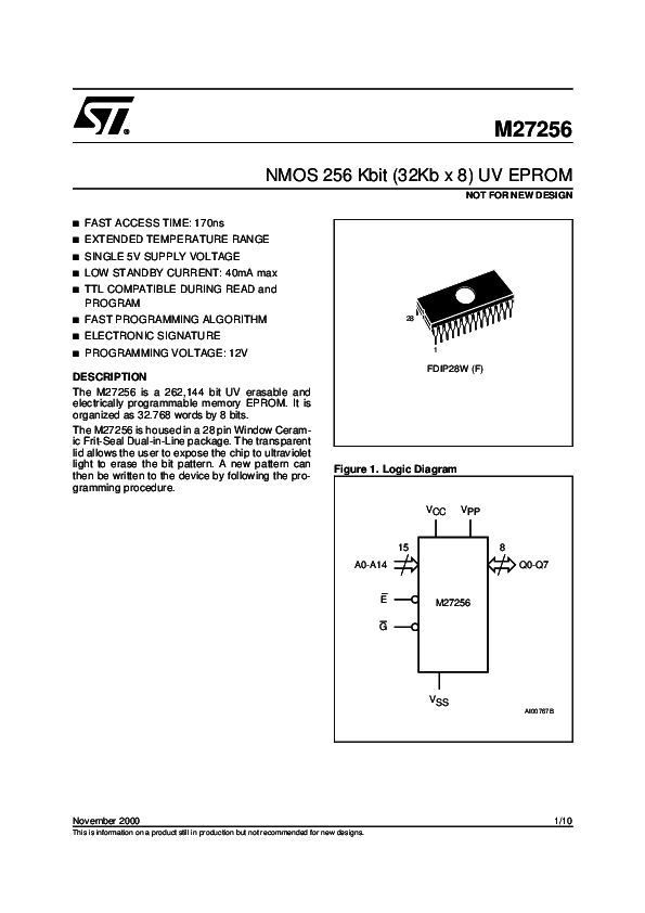 (PDF) EPROM DataSheet | David Agüero Moreno - Academia.edu